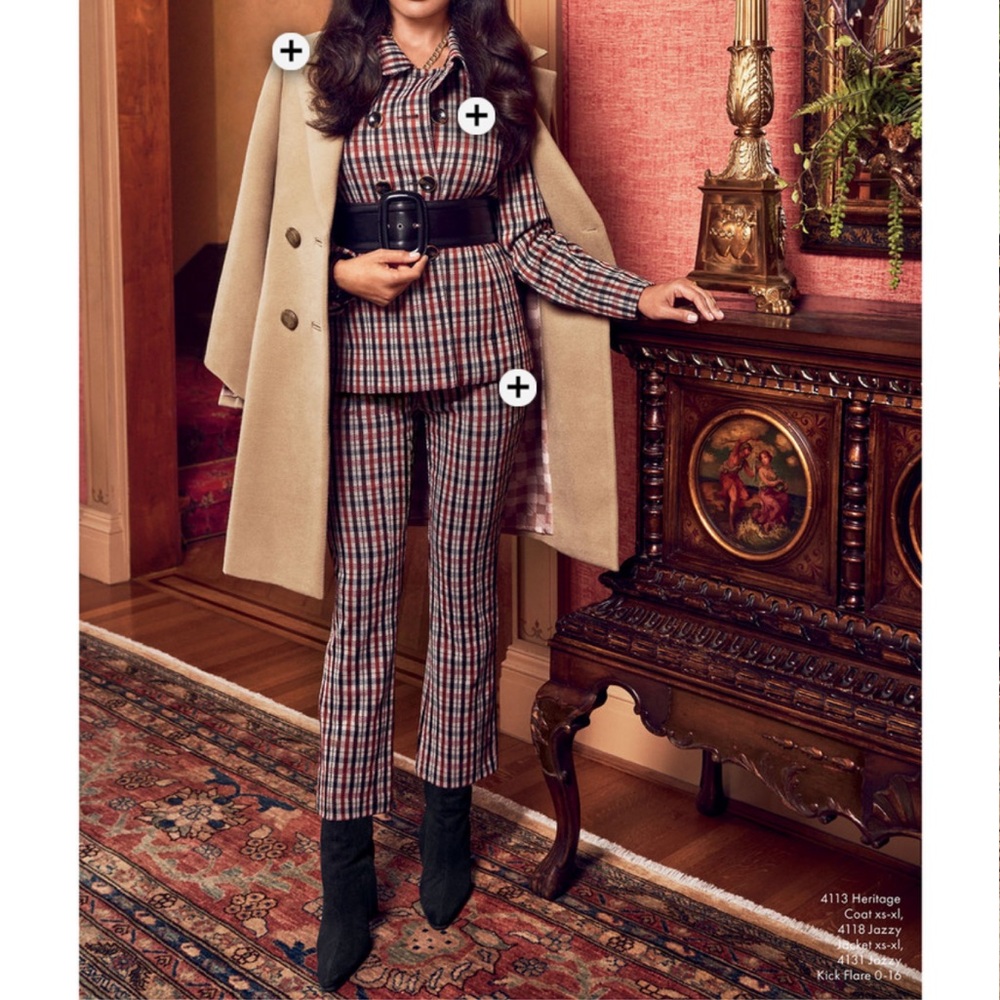 CAbi Plaid JACKET